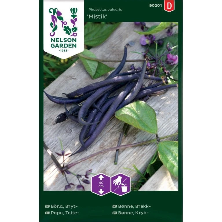 Krybbønne 'Mistik' Phaseolus Vulgaris 'Mistik' 1 Krybbønne 'Mistik' Phaseolus Vulgaris 'Mistik'