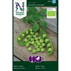 Lav Marvært 'Kelvedon Wonder' Øko Pisum Sativum 'Kelvedon Wonder'